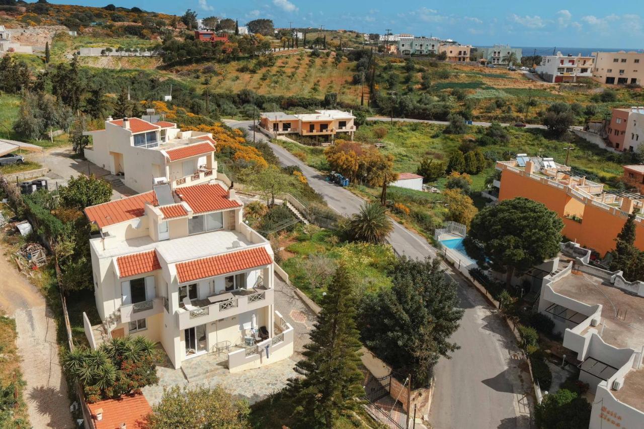 Villa Melenia For Family Holidays By The Beach Agia Pelagia Eksteriør billede