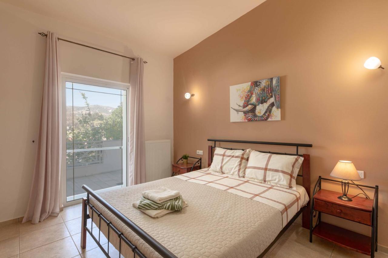 Villa Melenia For Family Holidays By The Beach Agia Pelagia Eksteriør billede