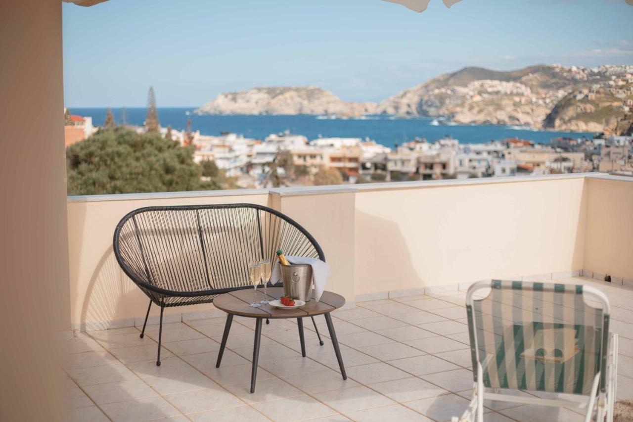 Villa Melenia For Family Holidays By The Beach Agia Pelagia Eksteriør billede