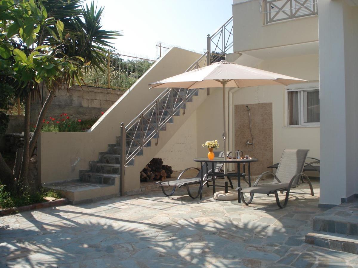 Villa Melenia For Family Holidays By The Beach Agia Pelagia Eksteriør billede