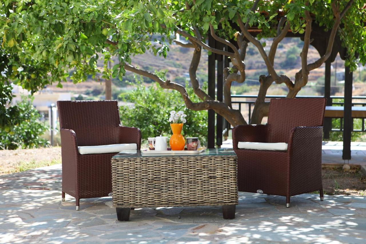 Villa Melenia For Family Holidays By The Beach Agia Pelagia Eksteriør billede