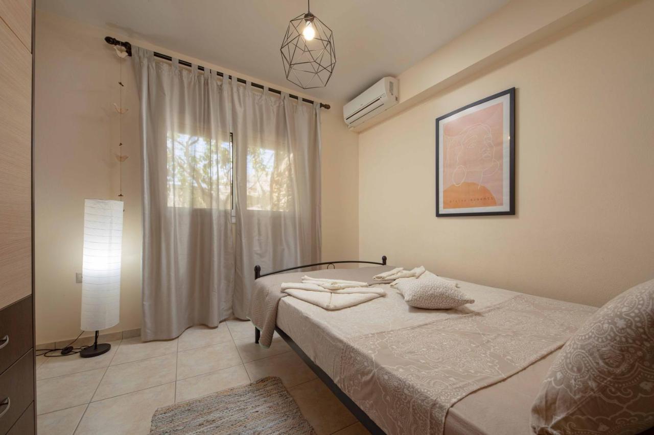 Villa Melenia For Family Holidays By The Beach Agia Pelagia Eksteriør billede