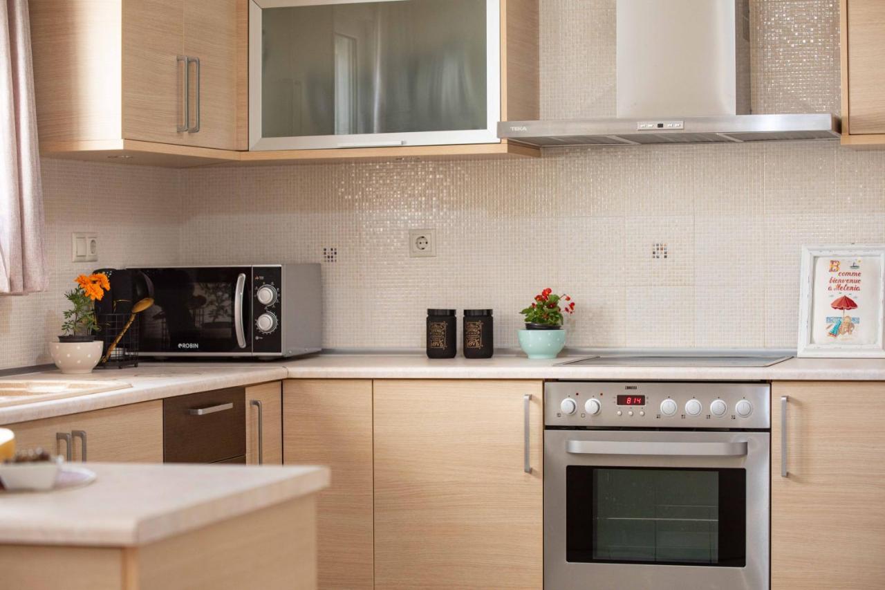 Villa Melenia For Family Holidays By The Beach Agia Pelagia Eksteriør billede
