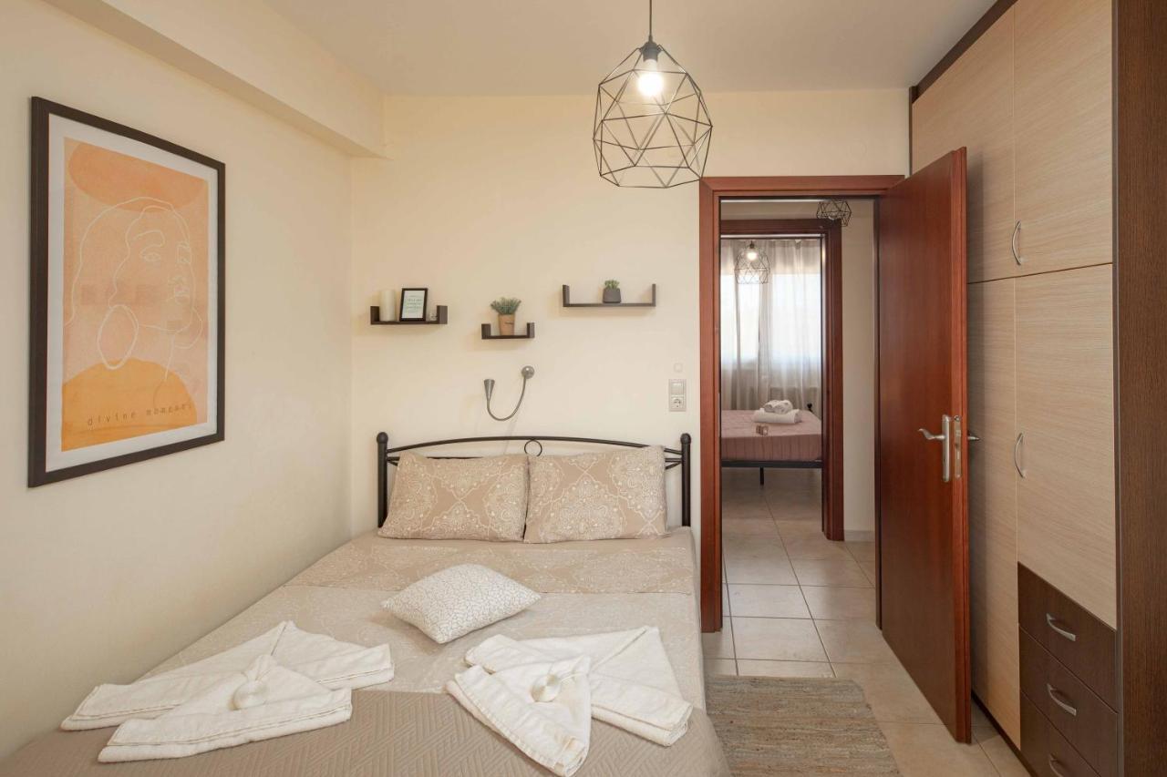 Villa Melenia For Family Holidays By The Beach Agia Pelagia Eksteriør billede