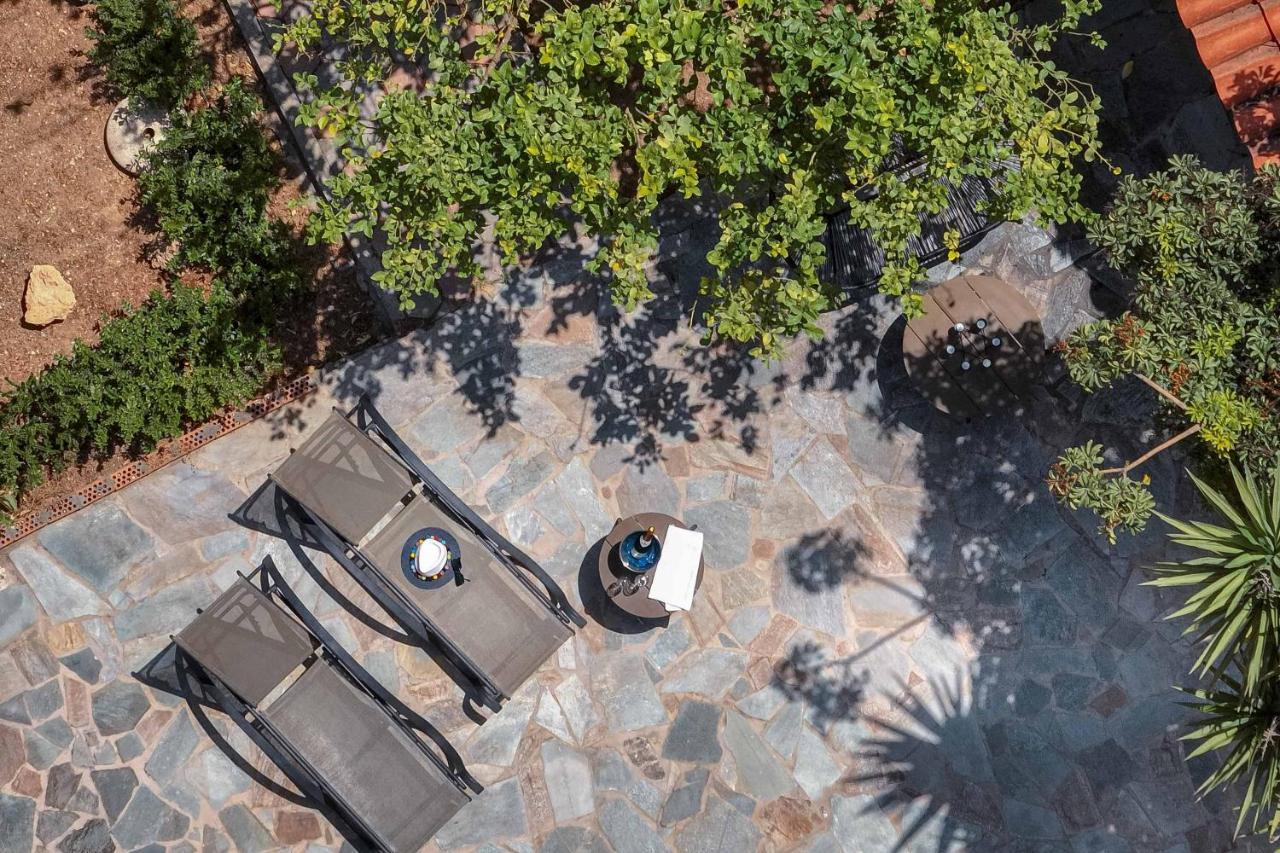 Villa Melenia For Family Holidays By The Beach Agia Pelagia Eksteriør billede