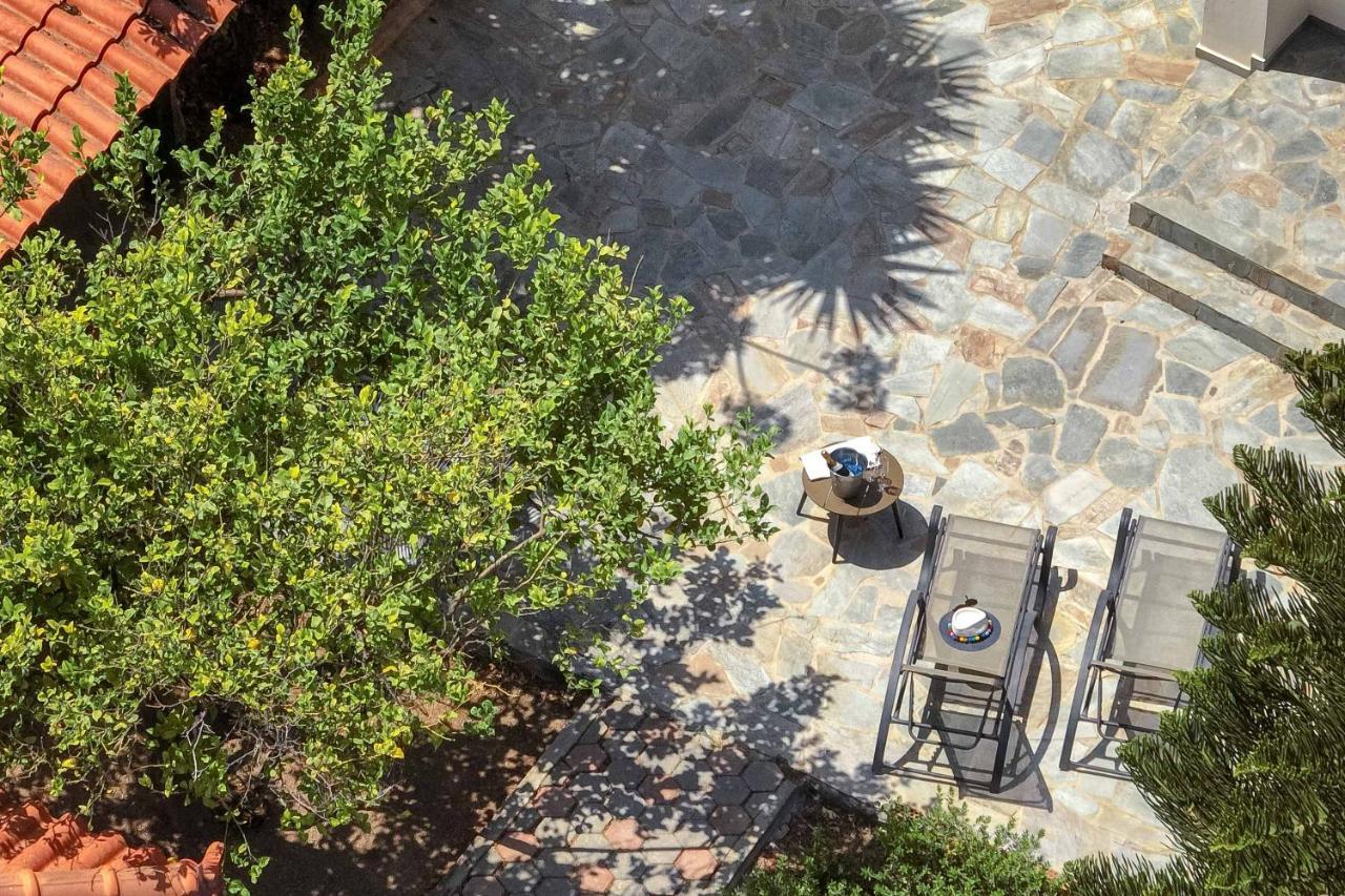 Villa Melenia For Family Holidays By The Beach Agia Pelagia Eksteriør billede
